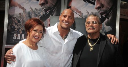 Rocky Johnson's first marriage with Una Johnson ended because of Una's religion.